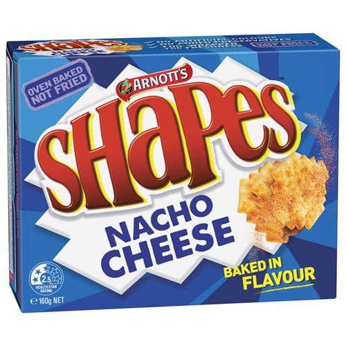 Shapes - Nacho Cheese (160g)